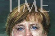 Angela Merkel Time media prasa