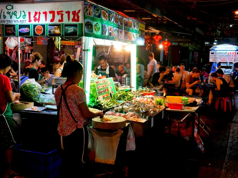 Street food w Bangkoku