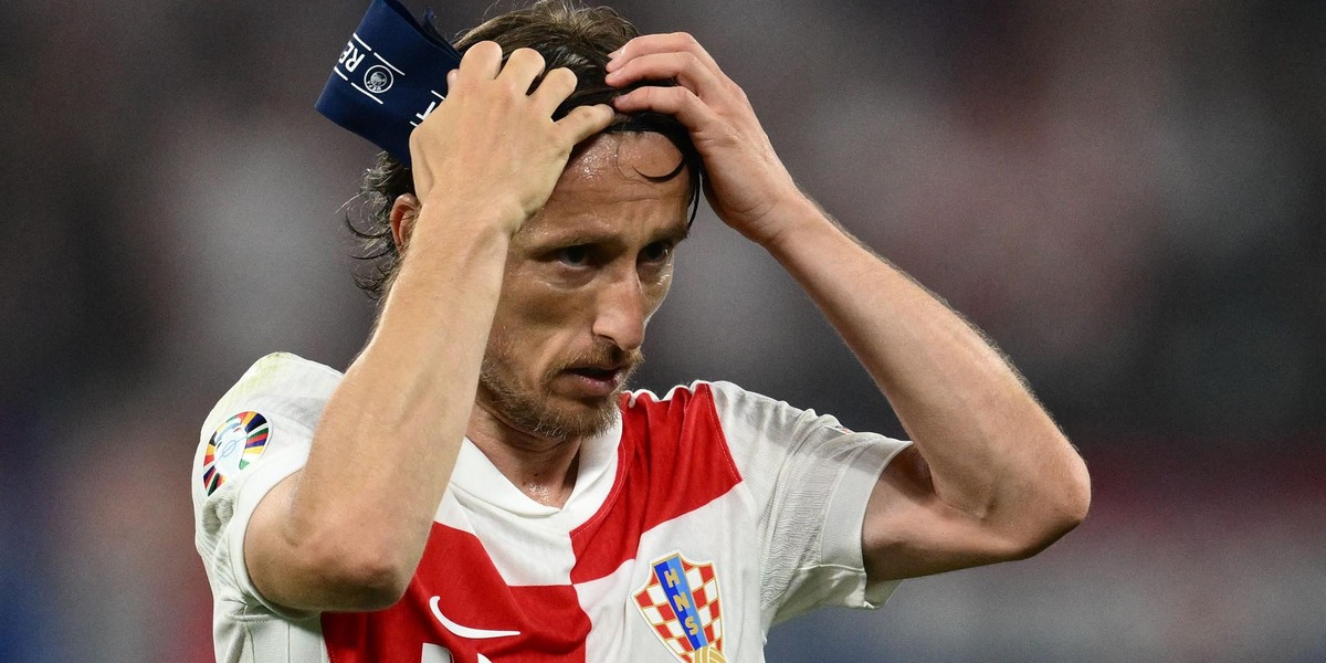 Luka Modrić strzelił gola Włochom. Mógł strzelić dwa.