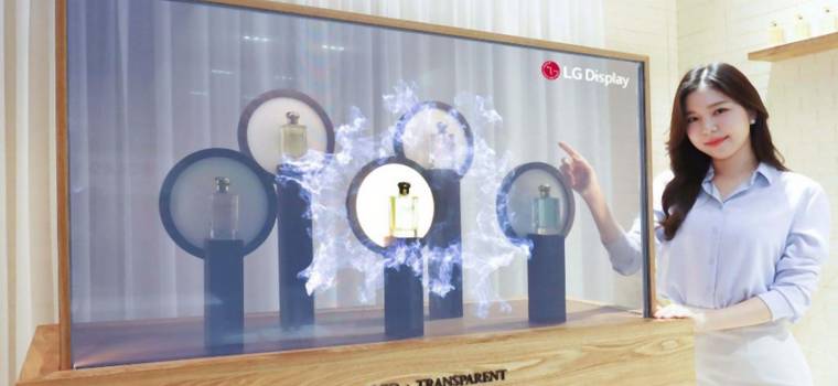 LG prezentuje przezroczyste ekrany OLED. Firma pokaże je w trakcie CES 2022