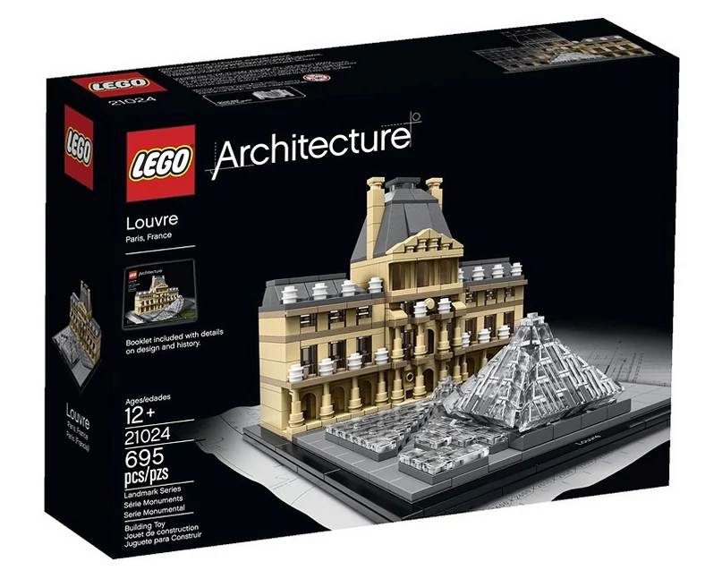 Lego Architecture Louvre 21024