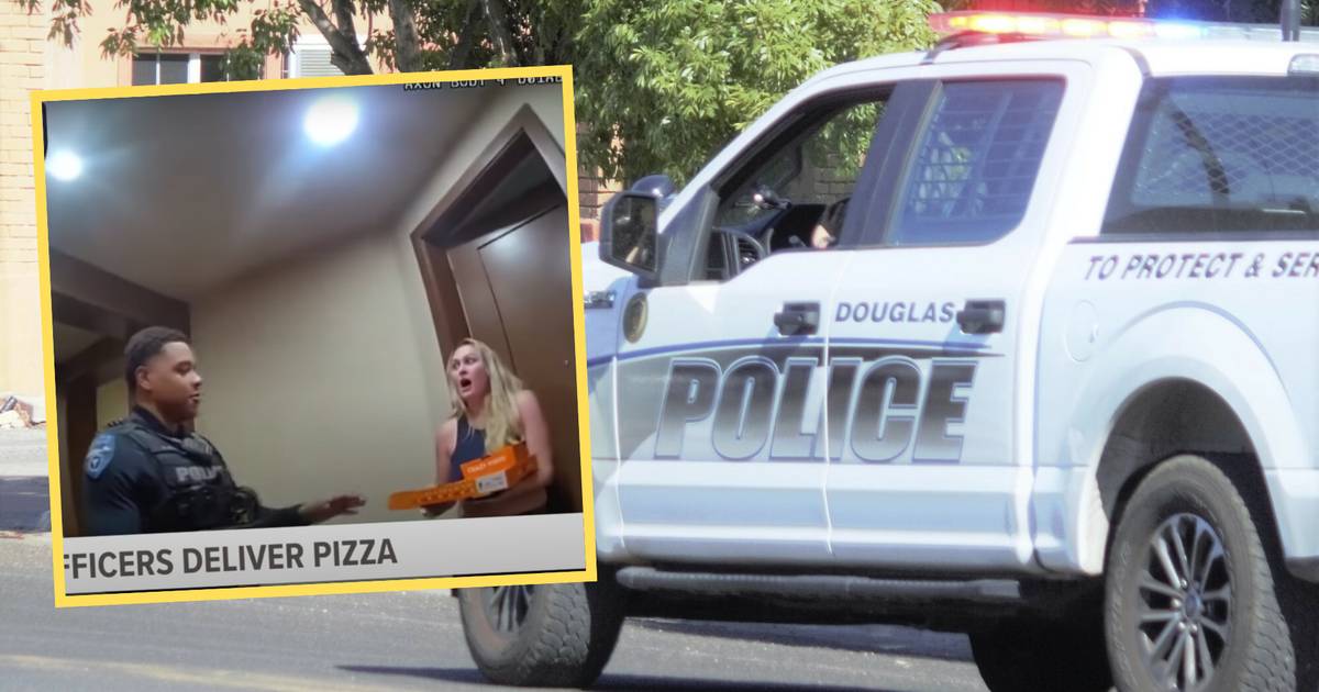 Nie mogła doczekać się dostawcy pizzy. Posiłek przywiozła policja
