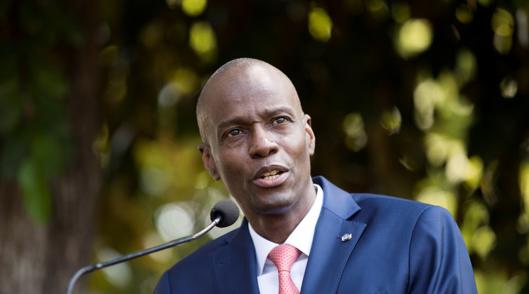 Álmában ölték meg Jovenel Moïse haiti elnököt /MTI/EPA/EFE/Orlando Barría