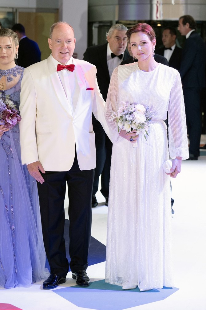 Svečanost u Monte Karlu: u prvom planu princeza Šarlin i Albert II od Monaka