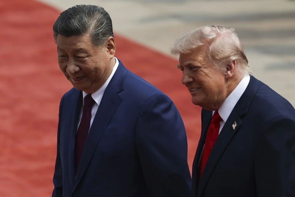 Donald Tramp i Si Đinping u Pekingu 14. maja
