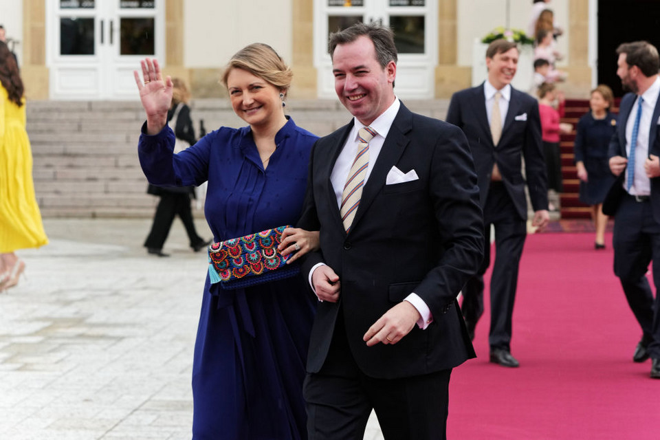 Książę Guillaume i Stefania de Lannoy