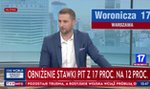 Awantura w programie na żywo. Dziennikarz TVP zagroził sądem senatorowi od Hołowni