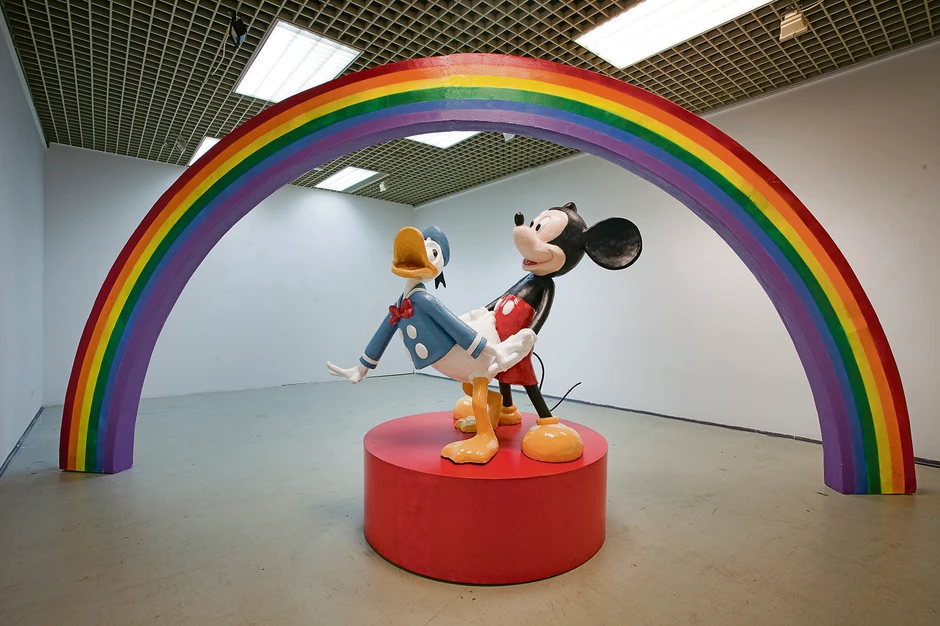 Zbog ove skulpture nastao je haos kada je bila izložena u Kultrunom centru Srbije pored Belog Anđela