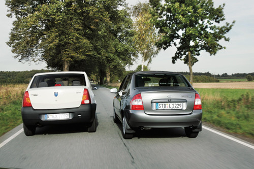 Lada Kalina, Dacia Logan - Przesyłka ze Wschodu