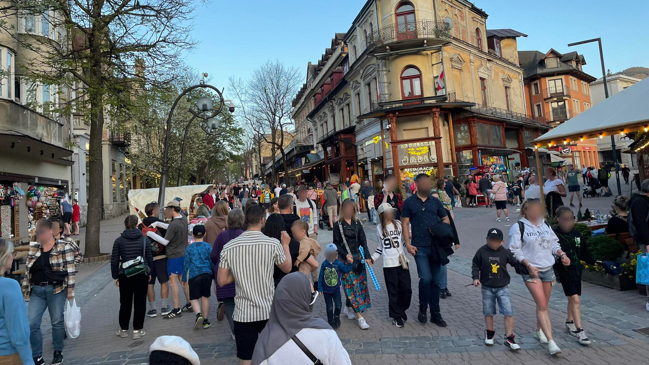 Turyści skarżą się na majówkę w Zakopanem. 