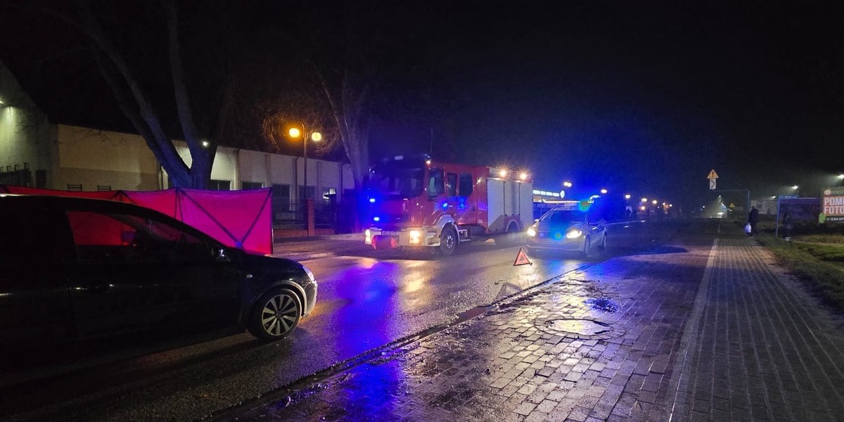 Przechodził niedaleko sklepu. Najpierw było uderzenie, a potem... Tragedia pod Siedlcami.