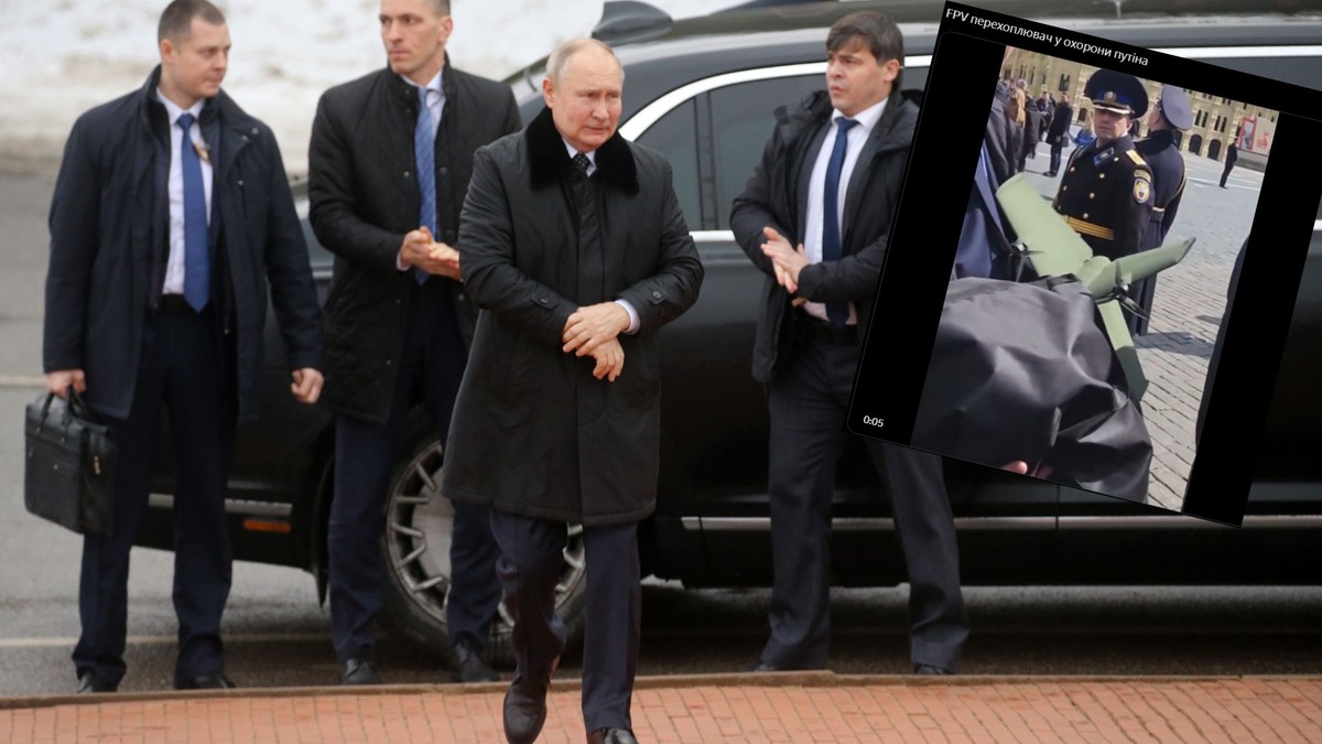 Nowe drony w służbie Kremla. Dostała je ochrona Putina [NAGRANIE]