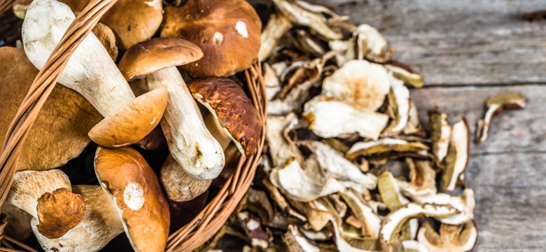 W lasach urodzaj grzybów. Oto genialne, sprawdzone sposoby na suszenie grzybów