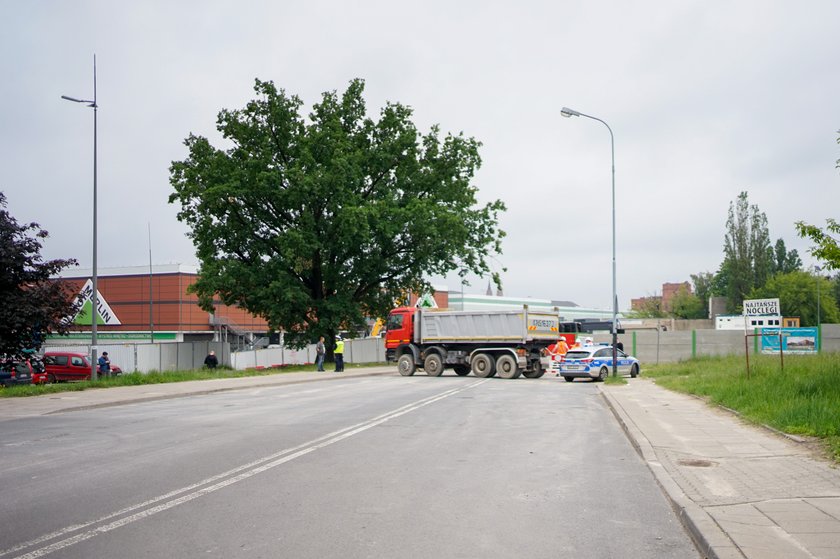 Protest podwykonawców na budowie tunelu średnicowego. "Nie płacą nam od marca"