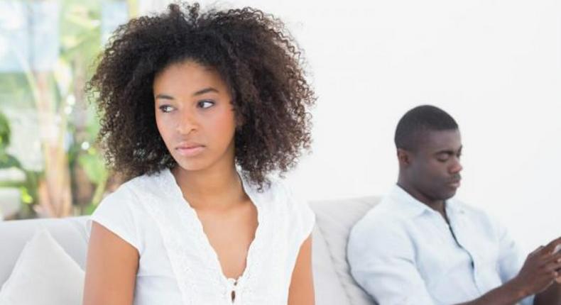 Discontent in relationships [Source: Alamy]