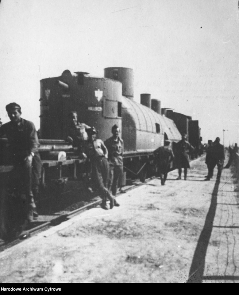 Pociąg pancerny "Hallerczyk" w czasie wojny polsko-bolszewickiej