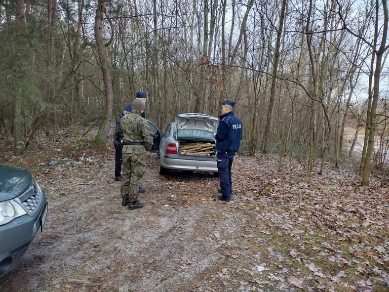 Dowodów kradzieży nie trzeba było nawet szukać