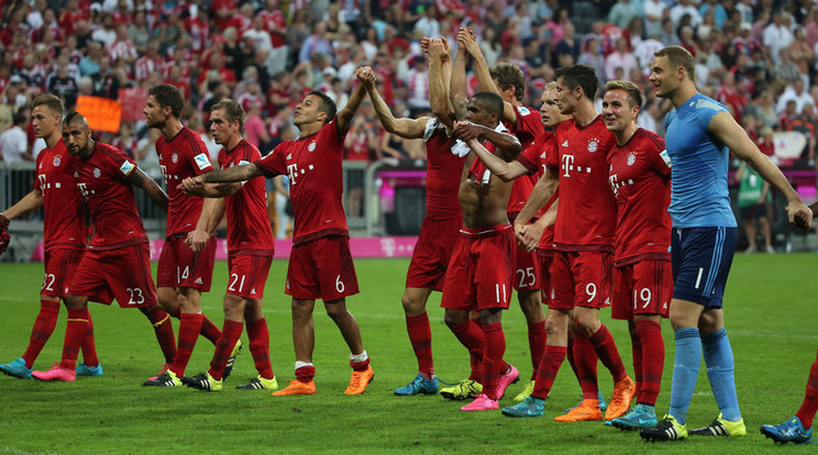  Bajnok a Bayern München / Fotó: Northfoto