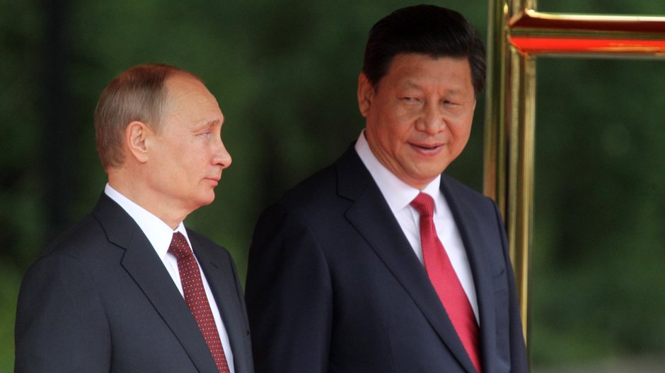 Władimir Putin i Xi Jinping 