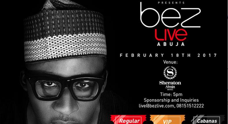 Bez Live Abuja 2017