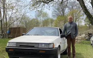 Wygrał rajd Toyotą AE86, a w nagrodę dali mu Poloneza