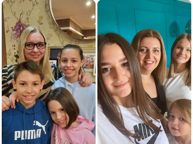 Biljana i Dragana sa po troje dece, nastavom od kuće i milion obaveza