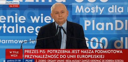 Wyciekło, co mówił Kaczyński na posiedzeniu PiS, gdy wyłączono kamery