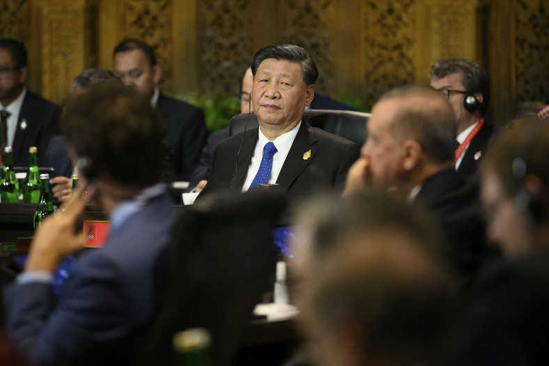 Xi Jinping podczas spotkania grupy G20, Indonezja, 15 listopada 2022 r.