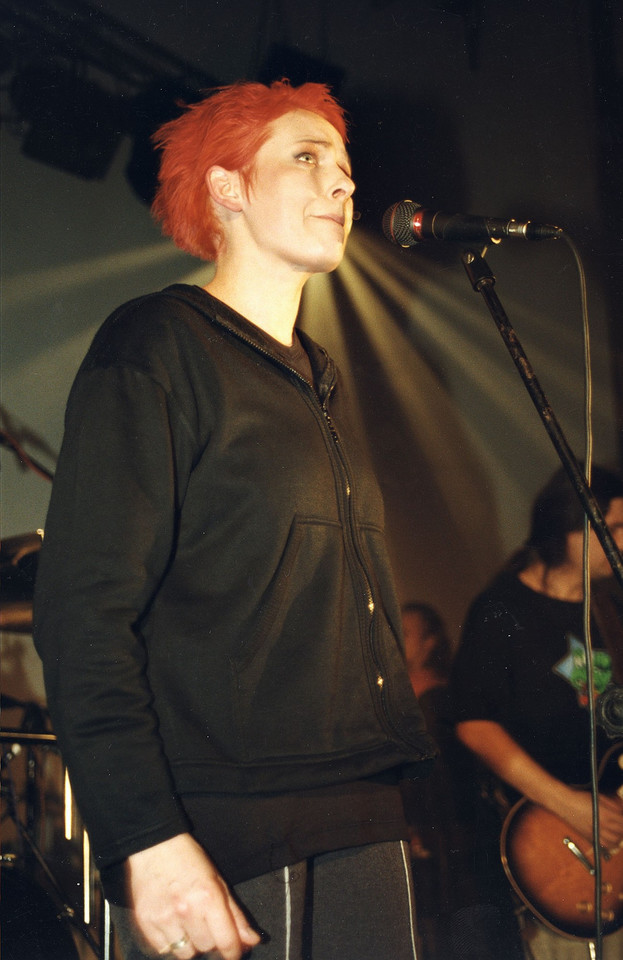Katarzyna Nosowska w 1998 roku (fot. Wlodarski/Reporter)