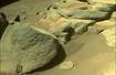 Na zdjęciu formacje skalne na Marsie