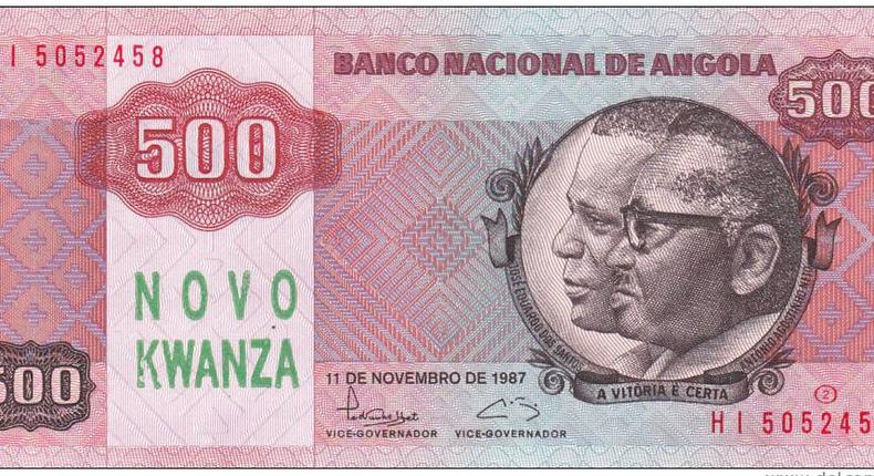 Angolan 500 Kwanza note