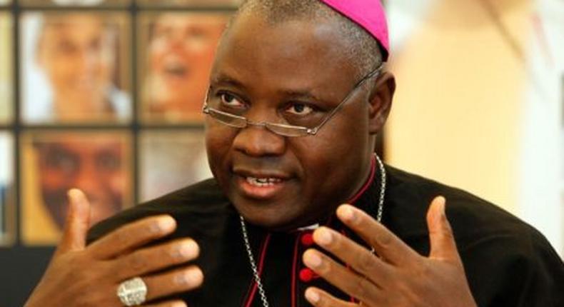 Buhari rejoices with Kaigama as he replaces Onaiyekan as Archbishop of Abuja