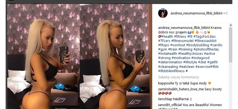 Czy tak powinno wyglądać zdrowe ciało...? Oto słowacka "królowa fitnessu"