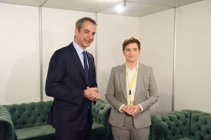 Ana Brnabić i Kirijakos Micotakis