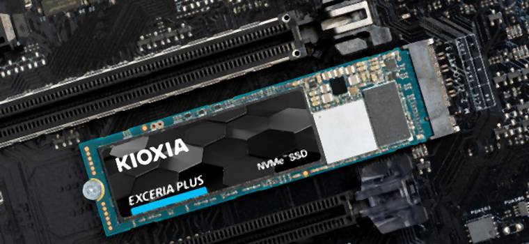 Kioxia Exceria Plus G2 1 TB - najwydajniejszy SSD NVMe PCIe 3.0