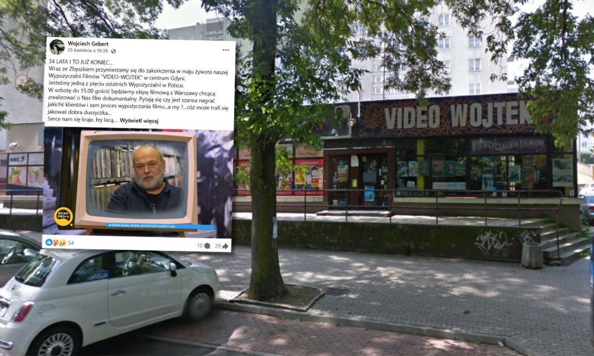 Z mapy Gdyni znika kultowa wypożyczalnia kaset. Jedna z ostatnich w Polsce