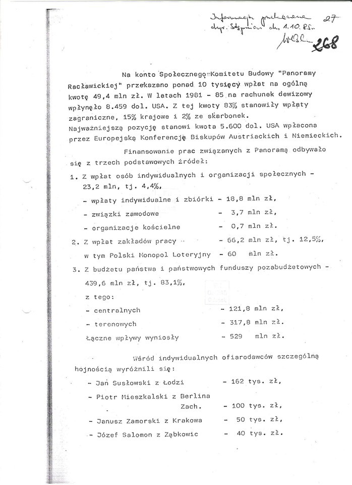 Teczka Lecha Wałęsy, IPN BU 0364/127 t. 2