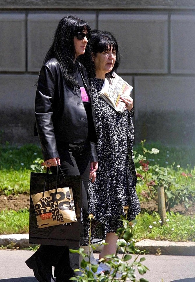 Marija Milošević i Mirjana Marković 