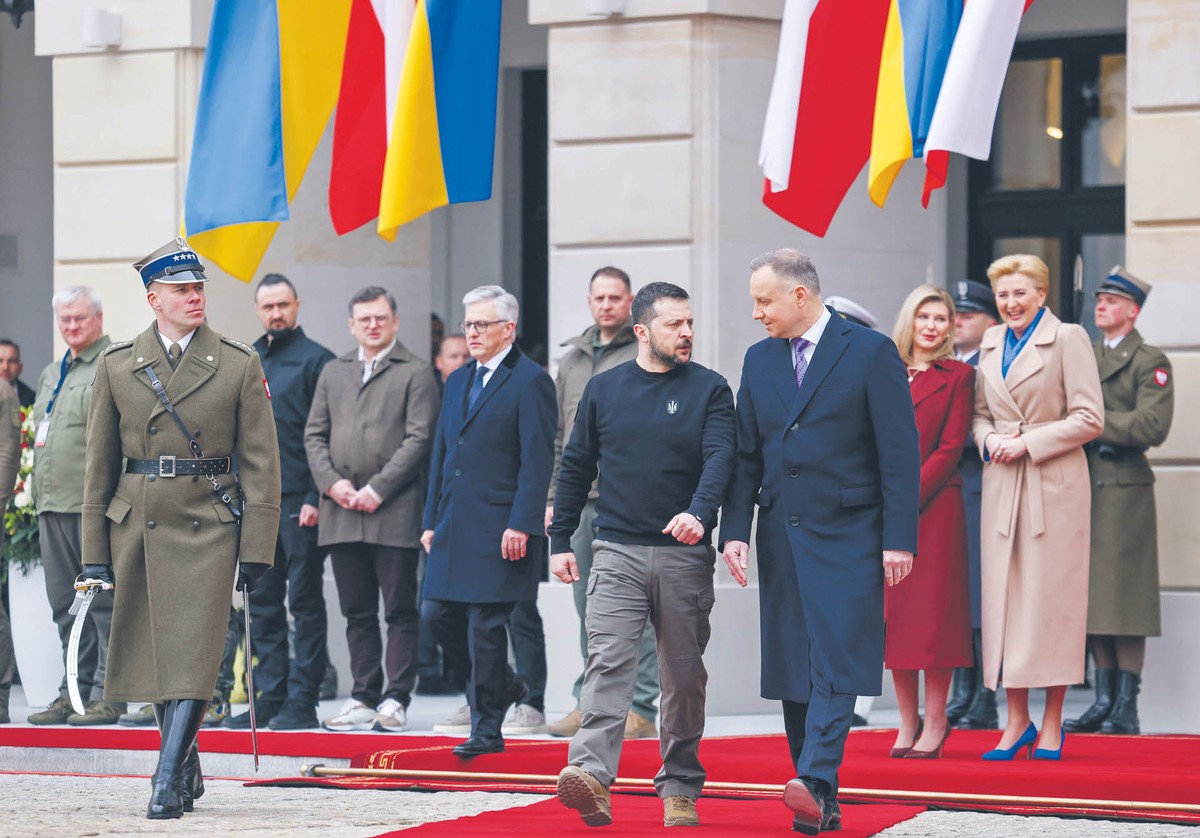 Wizyta Wołodymyra Zełenskiego w Warszawie jest pierwszą, którą oficjalnie zapowiedziano na kilka dni przed jej rozpoczęciem.