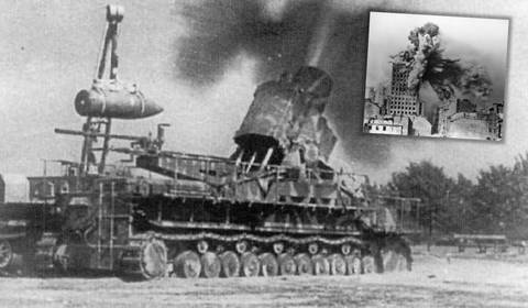 Niemiecki supermoździerz terroryzował Warszawę. Z jego bomb powstańcy robili granaty