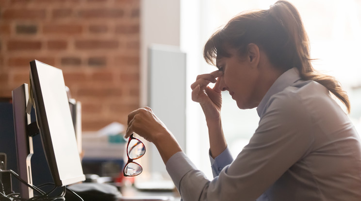 Hét-tízszer pislogunk percenként a normális 22-24 helyett/ Fotó: Shutterstock