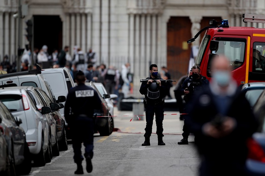 Policija na ulicama Nice