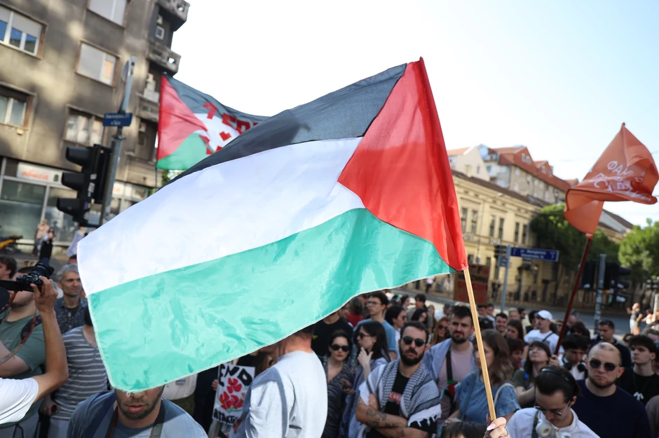 dom omladine protest