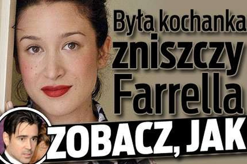 Była kochanka zniszczy Farrella. Zobacz, jak