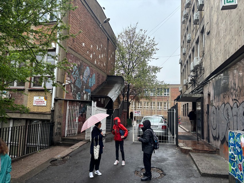 Proba male mature u OŠ "Skadarlija" u Beogradu