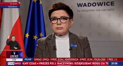 Beata Szydło wystąpiła w TVP w ważną rocznicę. W marynarce miała coś zaskakującego!