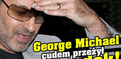 George Michael cudem przeżył wypadek!
