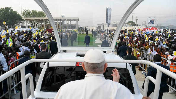 Papież Franciszek w Dżubie