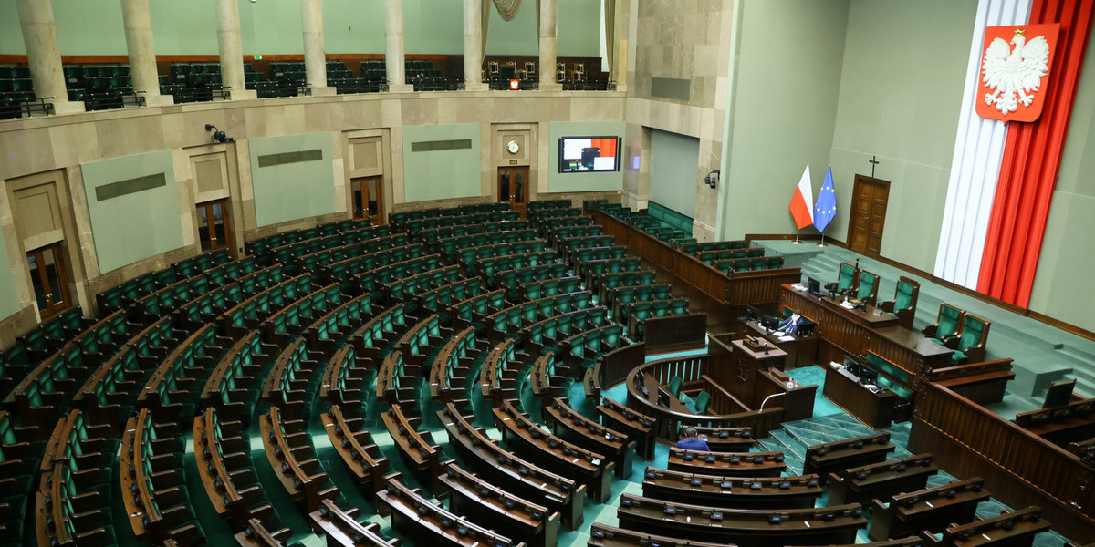 W poniedziałek odbędzie się pierwsze uroczyste posiedzenie Sejmu.