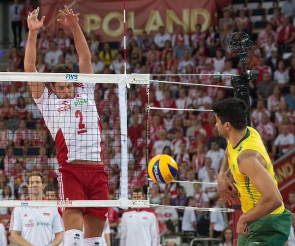 Świetny mecz Wlazłego! Poprowadził Polaków do zwycięstwa nad Brazylią